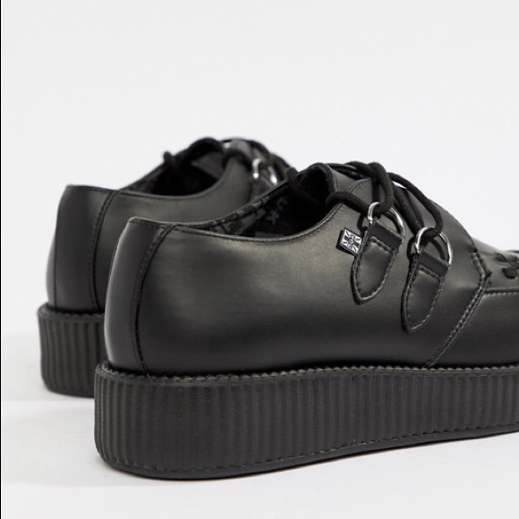 T.U.K Vegan D-Ring Round Viva Creepers size 10 - Picture 7 of 8